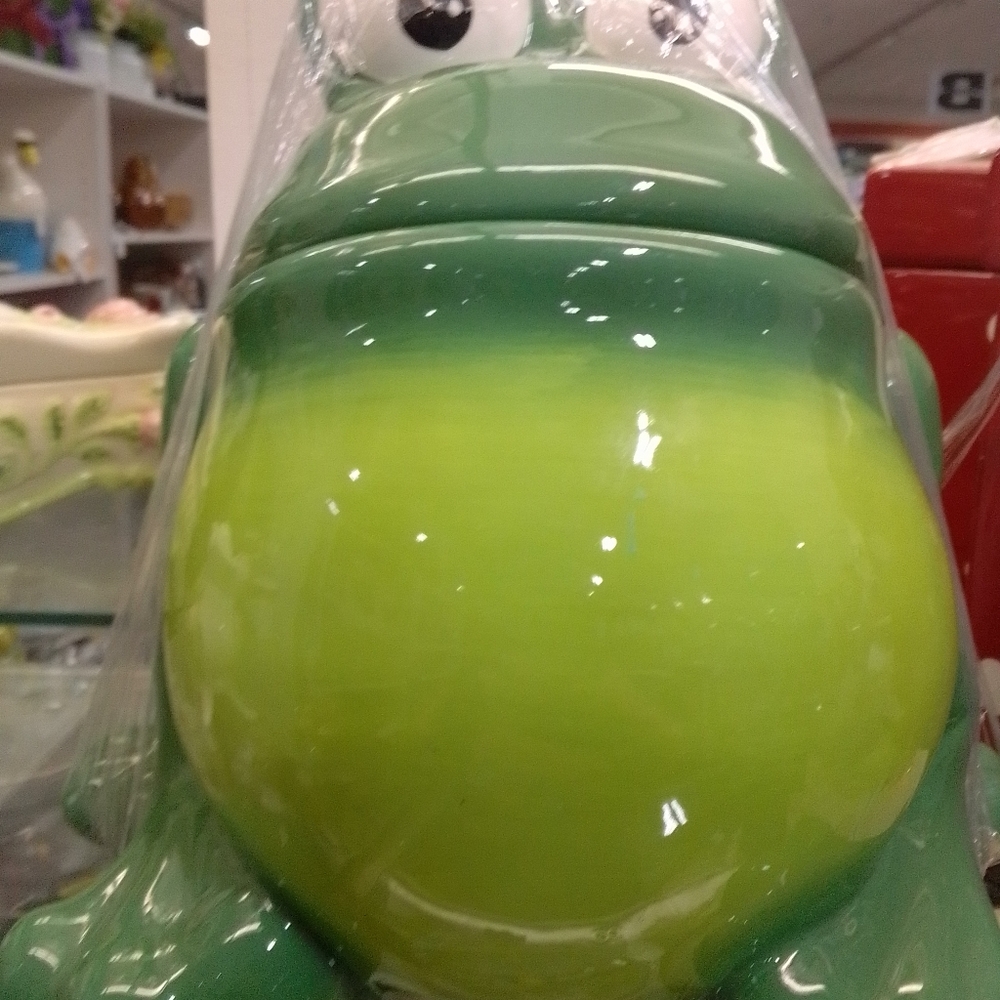 Froggy Cookie Jar